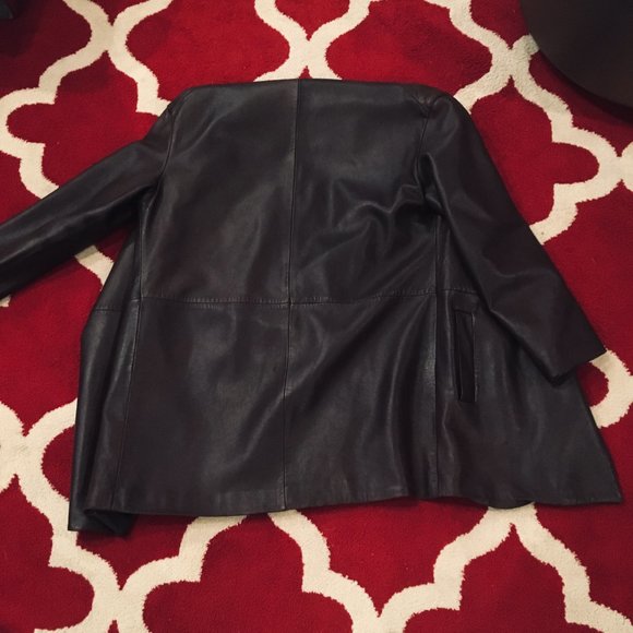 JIL SANDERS MENS LEATHER COAT - Picture 7 of 7